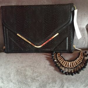 BCBGeneration  black Clutch bag